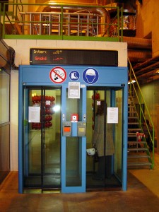 Trapped in an elevator. An elevator at CERN: Image attribution: http://www.flickr.com/photos/marc_buehler/ / CC BY-NC 2.0