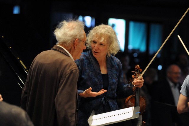 thoughts on participation: photograph of two musicians confering, from the Marlboro Music Festival archive  https://www.marlboromusic.org/wp-content/uploads/2014/05/117-1PC_4276.jpg