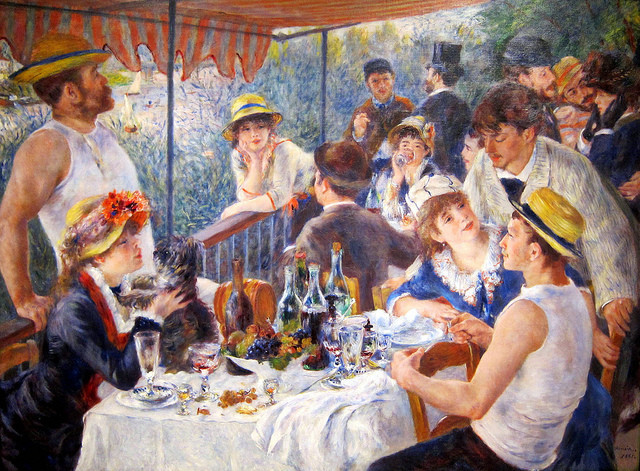 Color/Advance. Renoir's painting "Luncheon of the Boating Party". Photo attribution: Flickr user ncindc