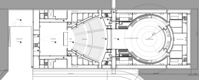 flexible meeting space: Image of Apple Campus II floor plan courtesy of Office Snapshots