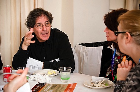 transformational learning: photograph of Adrian Segar at the first Event Camp in New York City in 2010