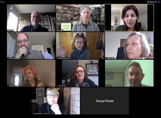 Meet with Adrian Segar via Zoom