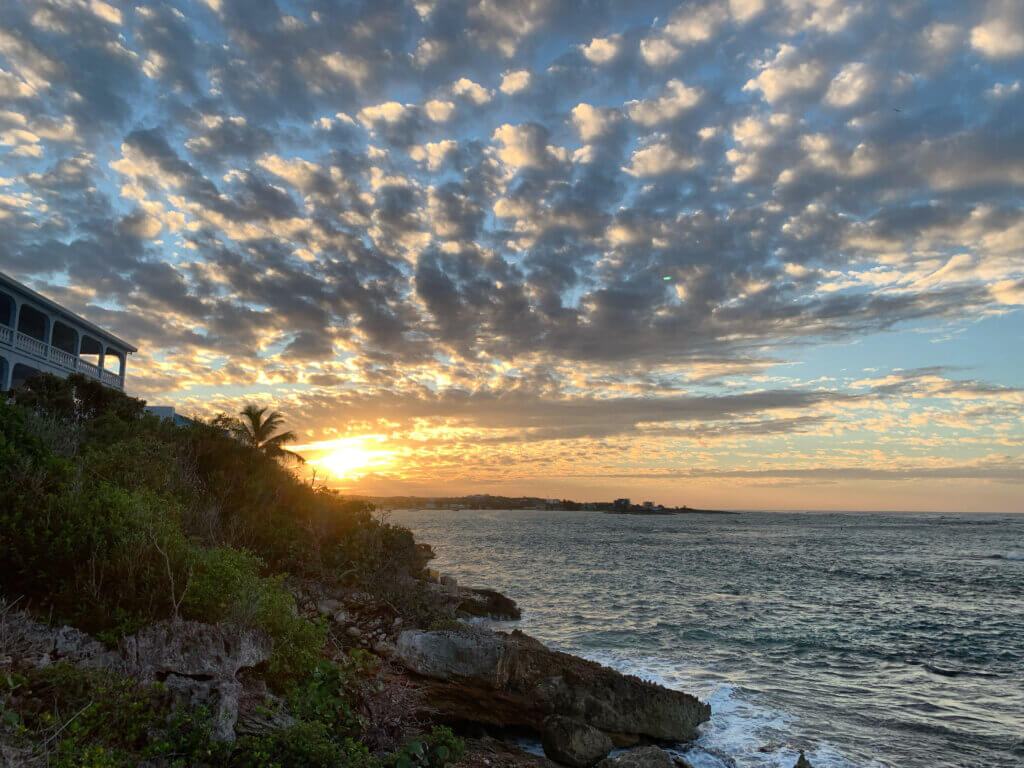 Lessons from Anguilla: a typical Anguilla sunset